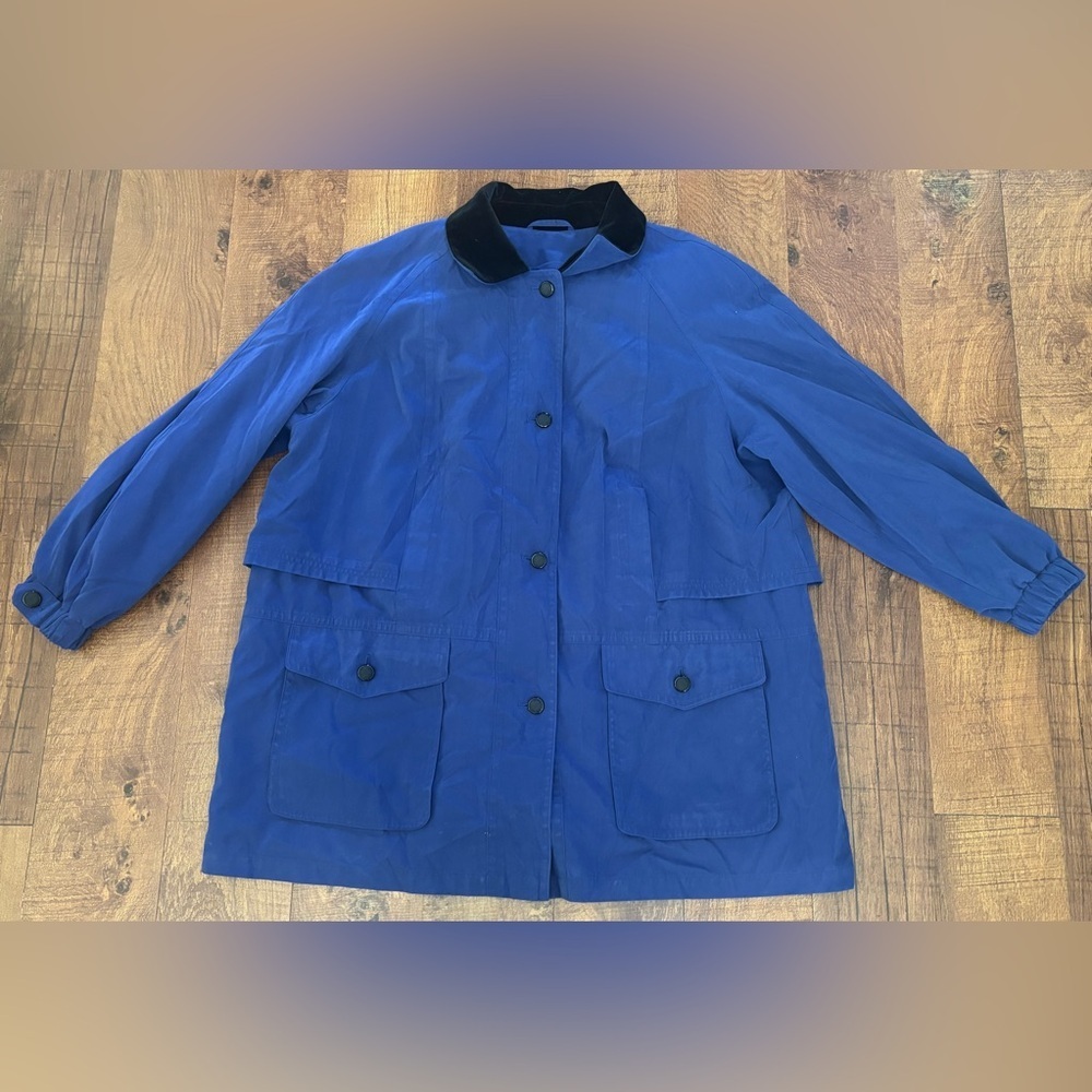 Jacqueline ferrar vintage all weather coat jacket for women Sz 2X/2 extra grande - Picture 2 of 10